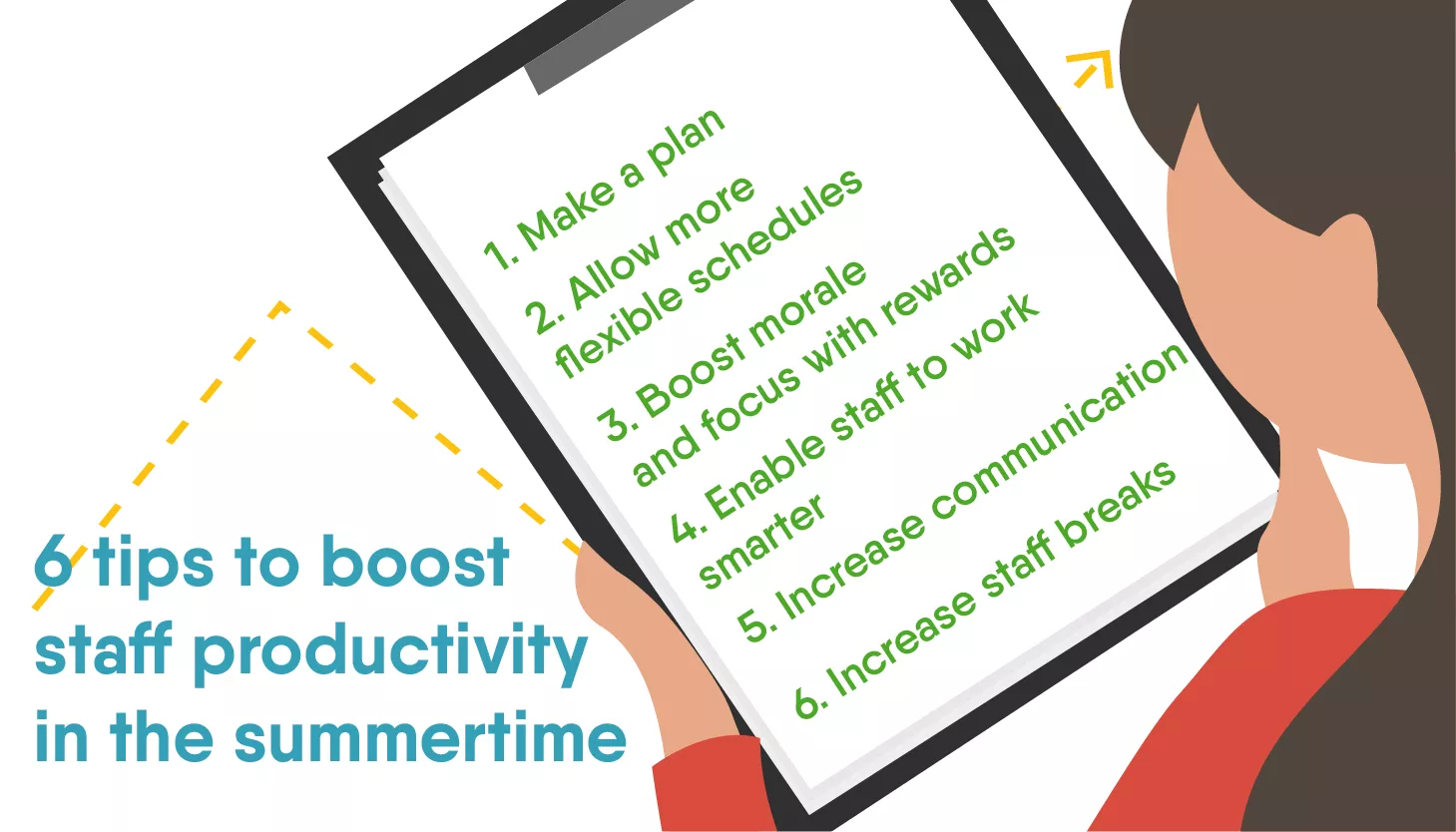 6 Tips to boost staff productivity in the summertime