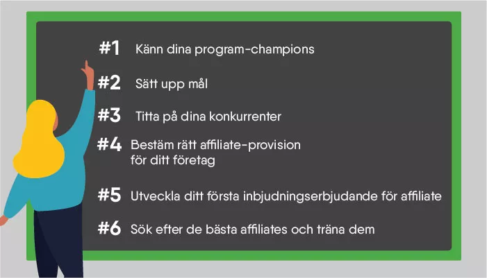 Hur börjar jag med affiliate-marknadsföring? En steg för steg-guide