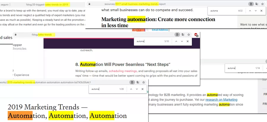 automatización en ventas