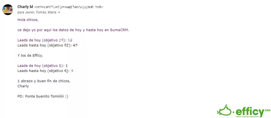 canal de comunicacion: correo