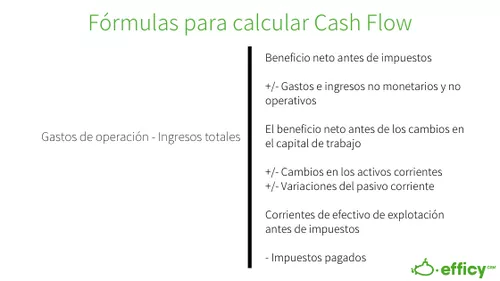 cash flow formula
