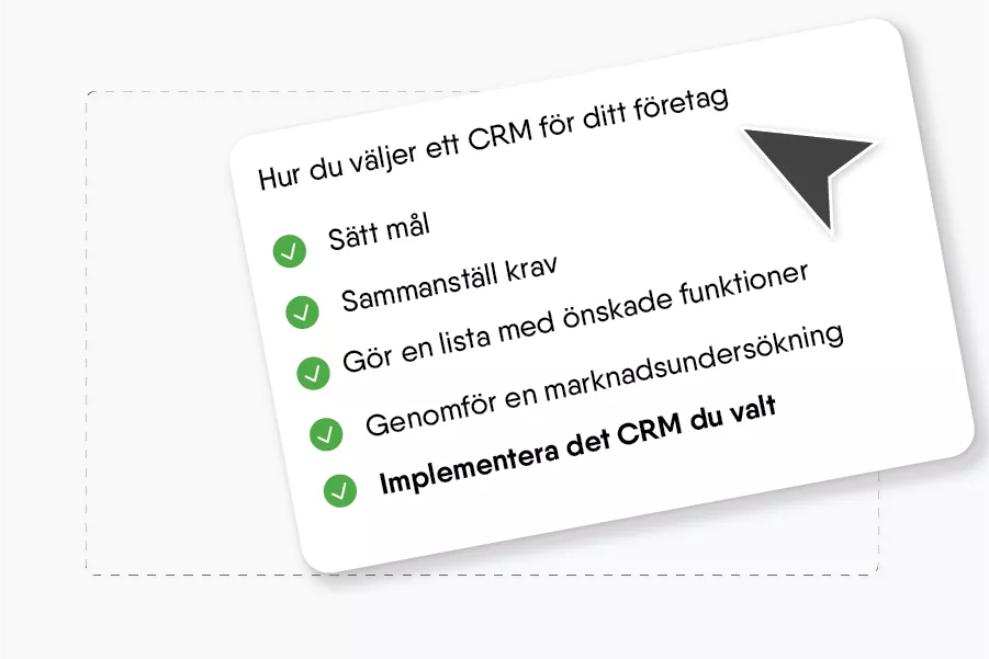 Hur väljer man CRM-mjukvara?
