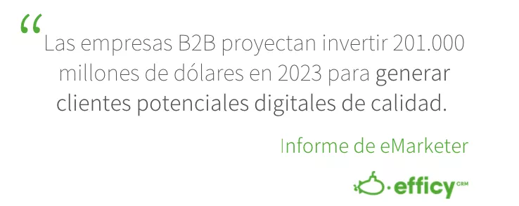 Dato para Captar clientes sin morir en el intento