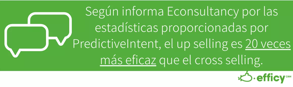 Dato sobre upselling