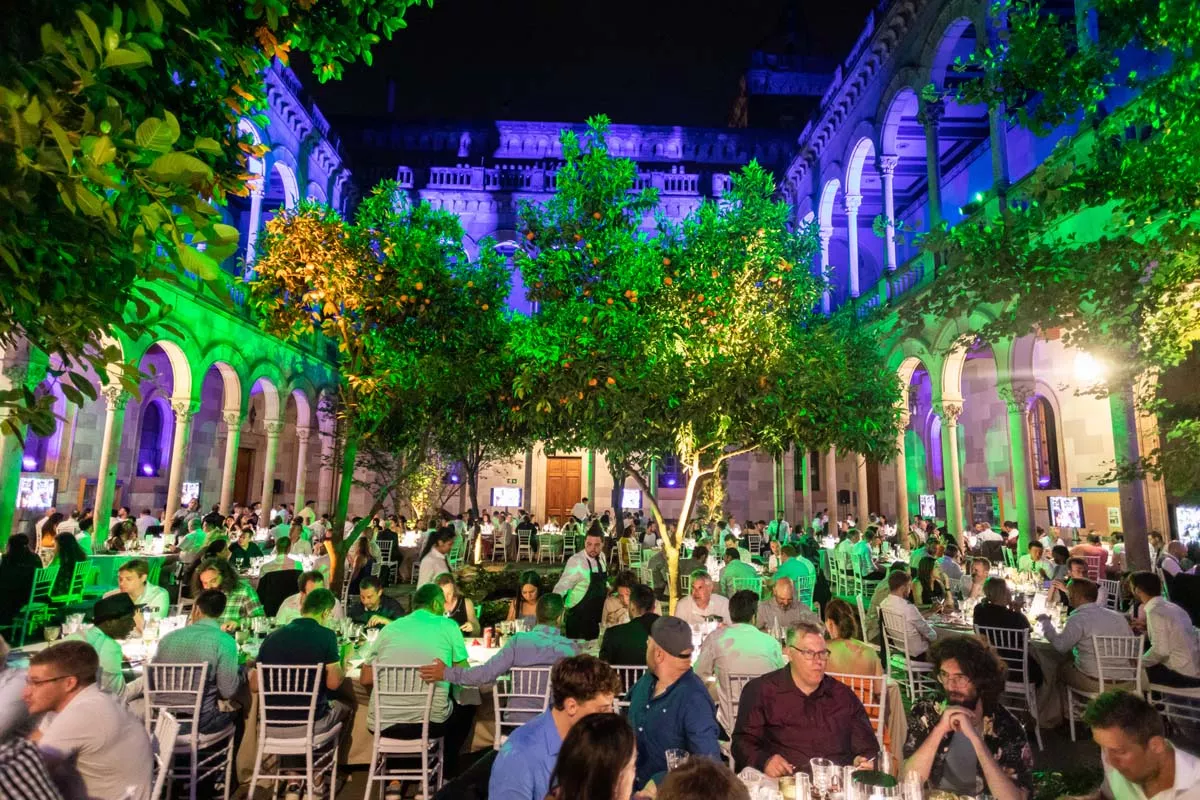 Efficy dinner event at Barcelona University, summer 2022.