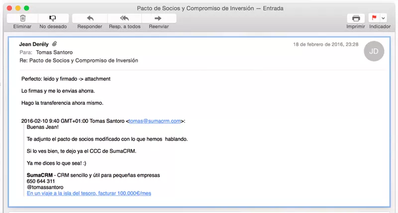 email pacto socios