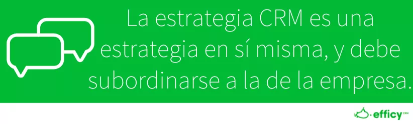 estrategia crm 