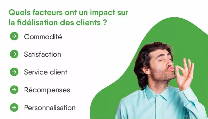 Quels facteurs ont un impact sur la fidélisation des clients ?