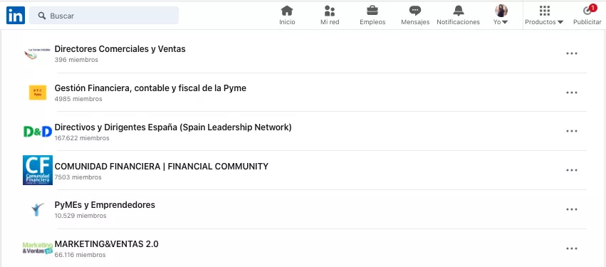 grupos - trucos para prospectar en linkedin