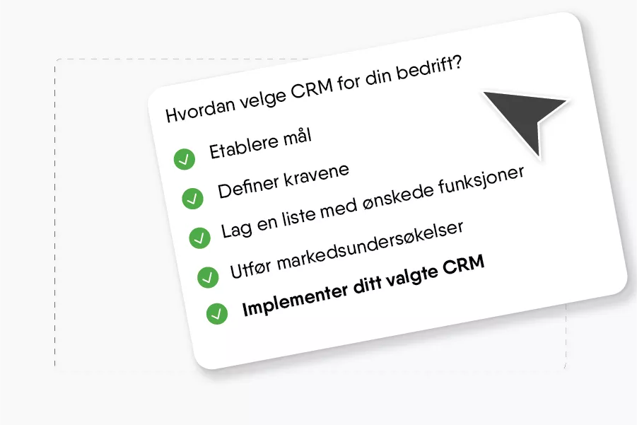 Hvordan velge CRM software
