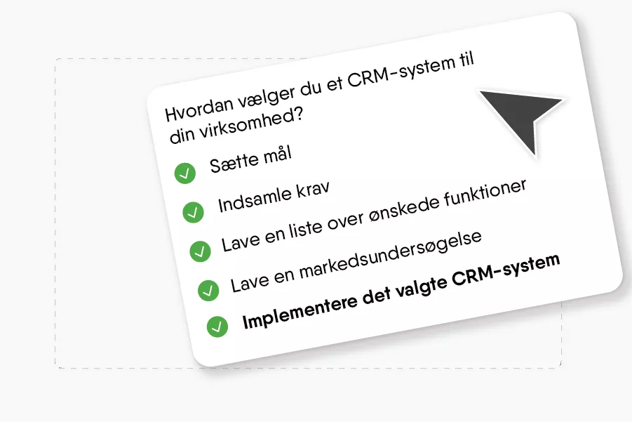 Sådan vælger du et CRM-software