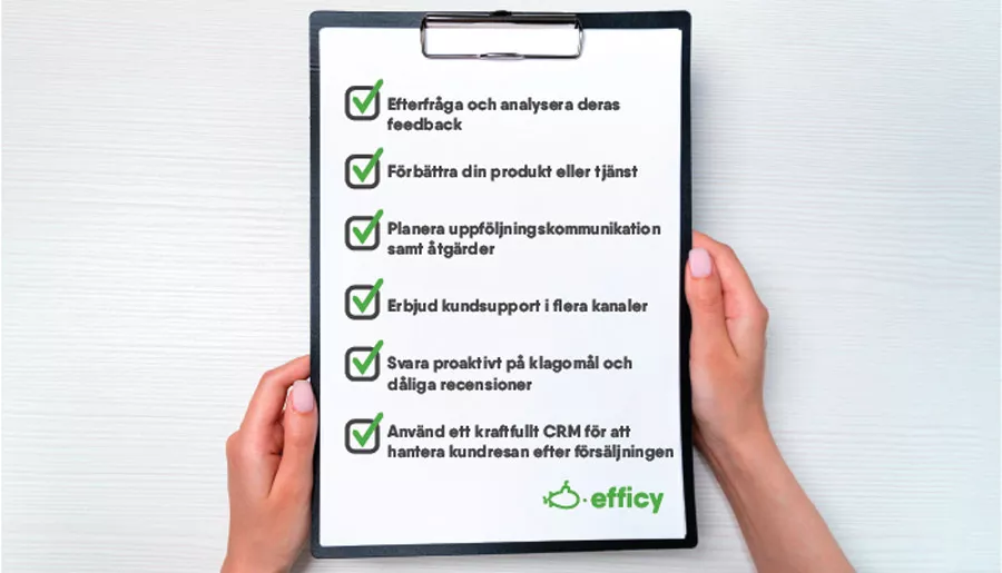 6 tips för att förbättra kundnöjdhet