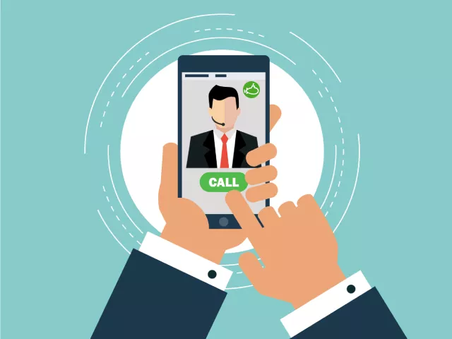primera llamada de contact center