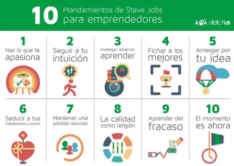 steve jobs mandamientos