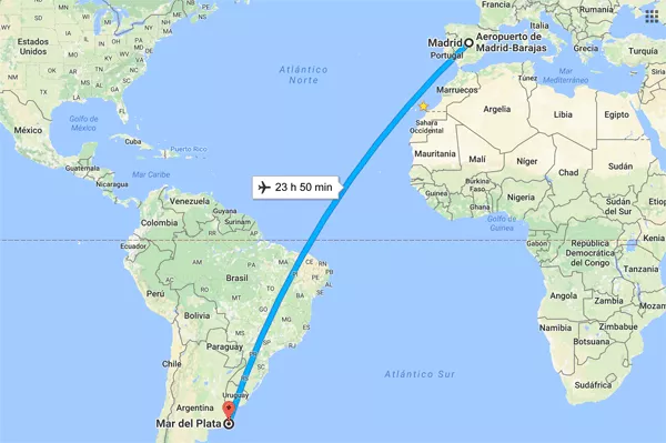 mapa remoto