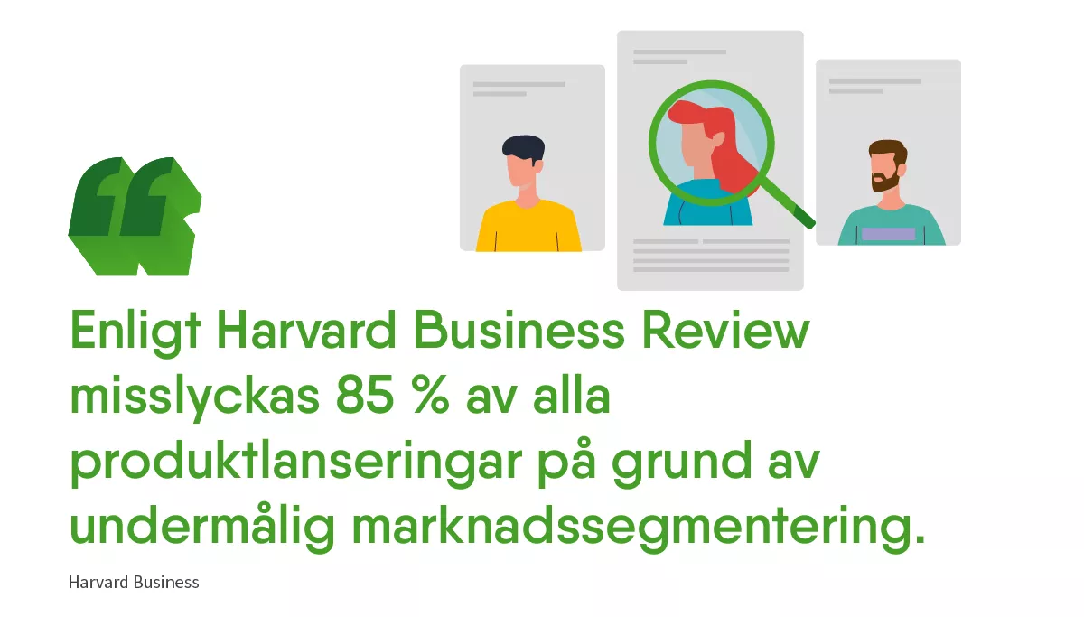 Hantera marknadssegmentering som ett proffs - data