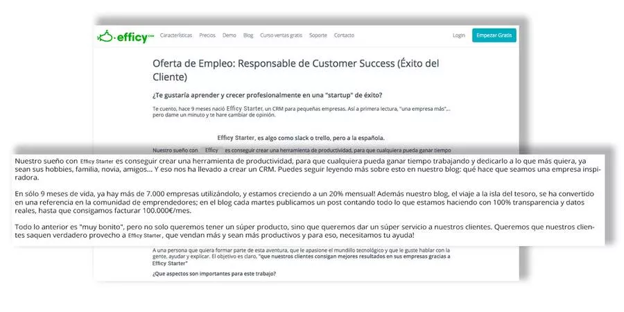 Como inspiramos en nuestra oferta