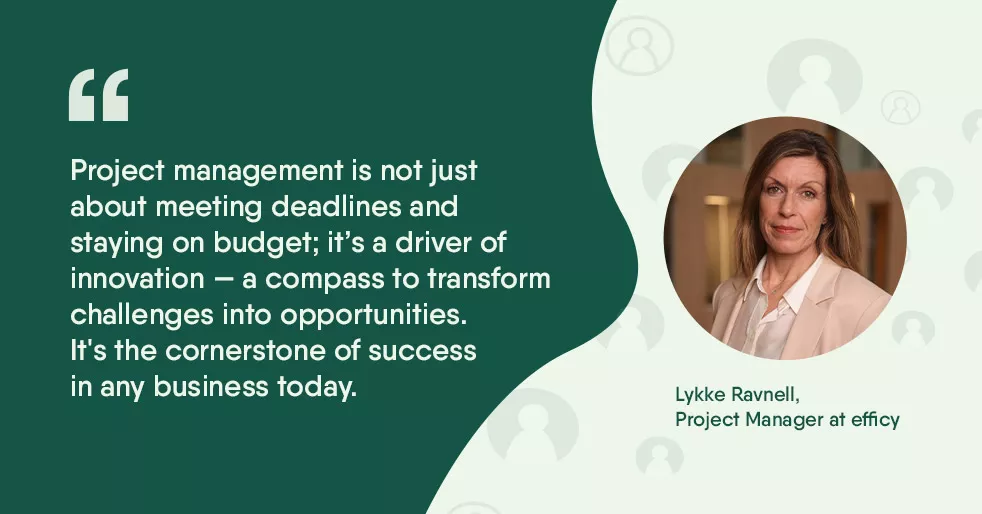Good project management skills