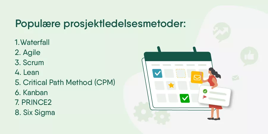 Hva er de ulike prosjektmetodene