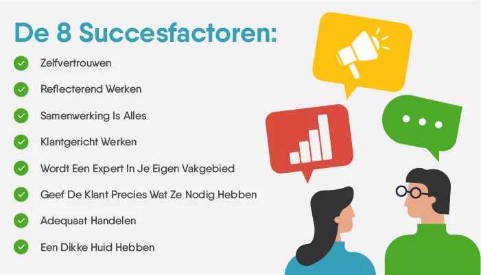 De 8 succesfactoren voor verkoop