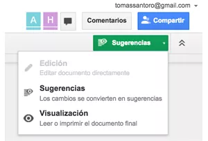 sugerencias