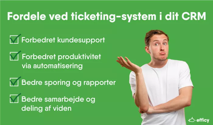 Fordele ved ticketing-system i dit CRM